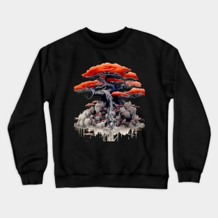 Native American Heritage Month: "We Are All Branches of the Same Tree" - Cherokee Proverb on a dark background Crewneck Sweatshirt